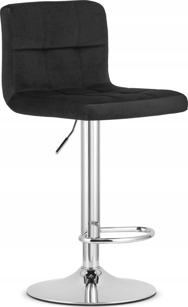 Leobert Hoker PROT - aksamit czarny / baza chrom