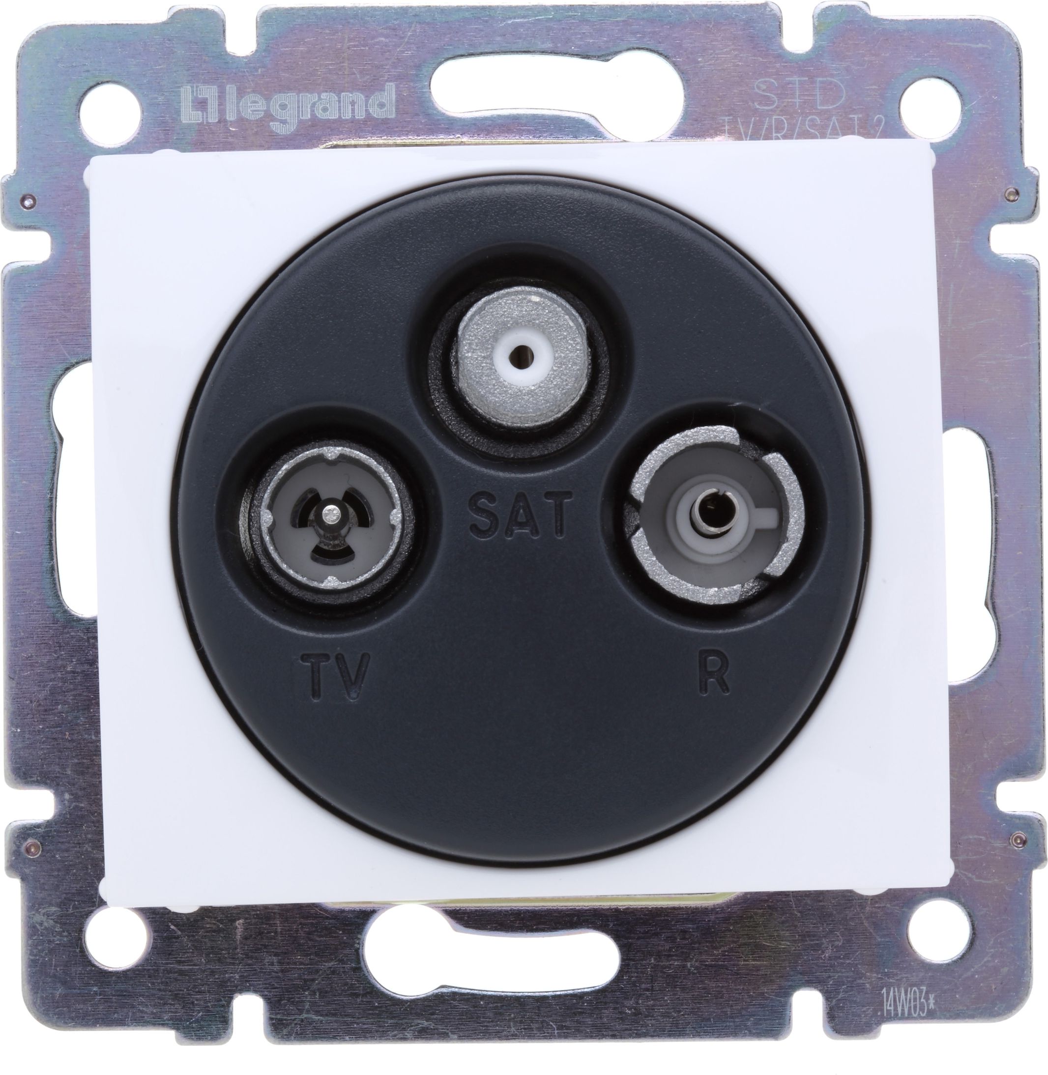 Legrand Gniazdo antenowe VALENA RTV/SAT końcowe białe - 774436