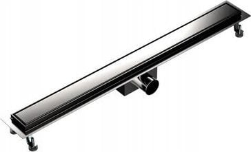 800 liniowe odwodnienie prysznicowe AQUA STEEL LA z rusztem szlifowanym SZGM (S)