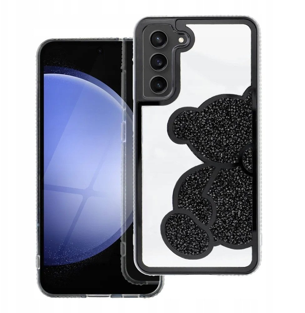 Futerał TEDDY BEAR do SAMSUNG A36 5G czarny