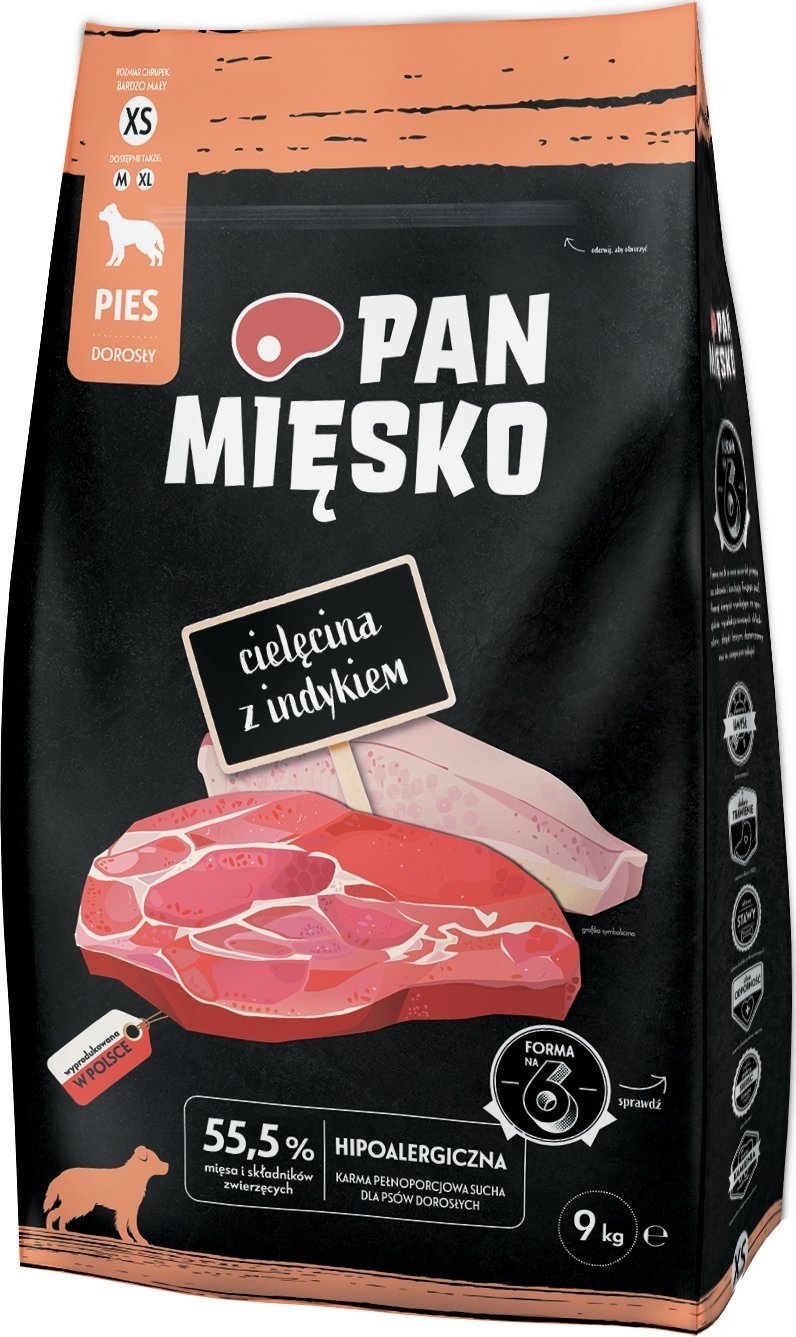 Pan Mięsko XL Indyk 9 kg