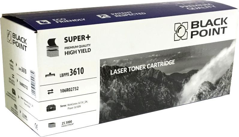 Toner Black Point LBPX3610 Black Zamiennik 106R02732 (BLX03610BCBW)