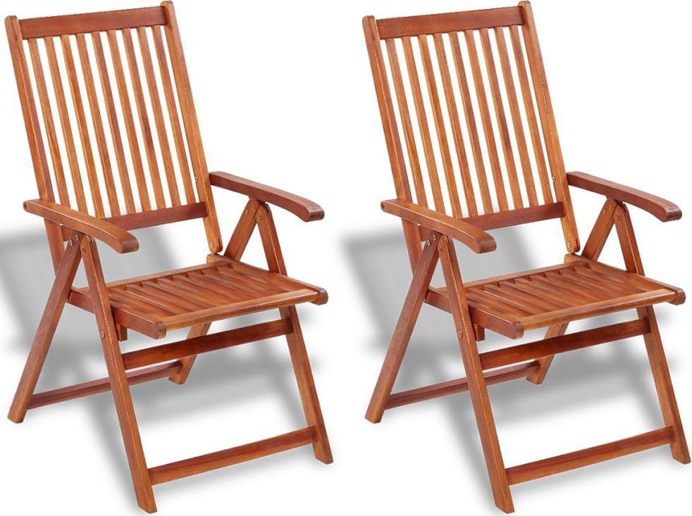 Elior drewniane krzesła ogrodowe Pasadena 2 sztuki (5364)