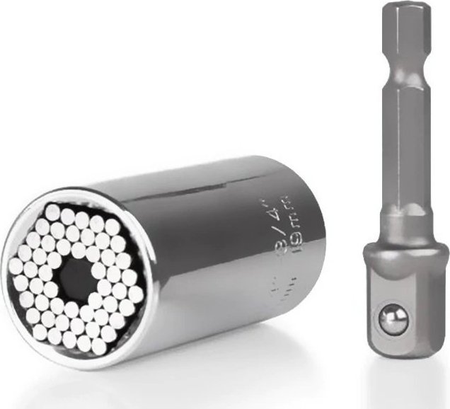 NASADKA UNIWERSALNA KLUCZ NASADOWY 7-19 mm 1/4-3/4