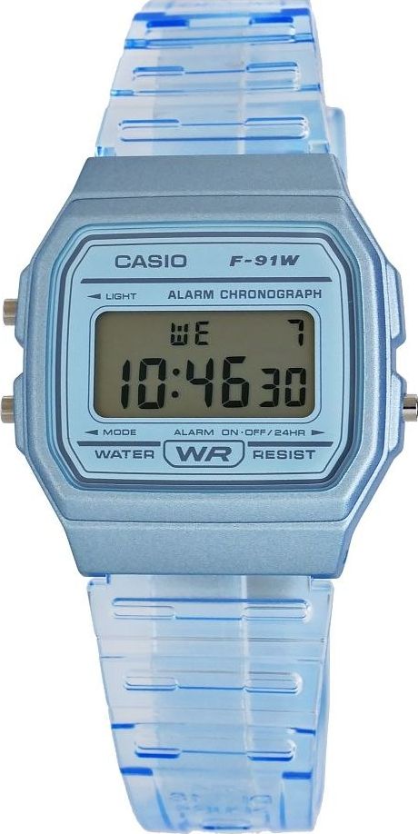 Zegarek Casio Zegarek Męski CASIO F-91WS-2EF Unisex