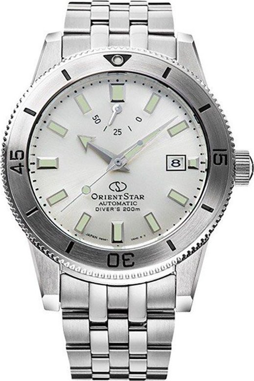 Zegarek Orient Star Zegarek męski Orient Star RE-AU0502S00B srebrny