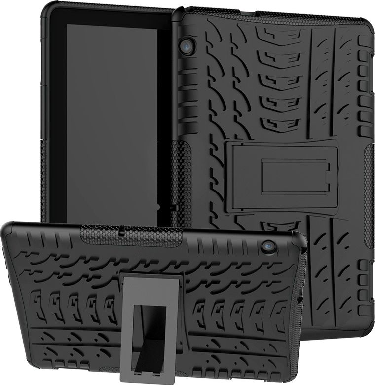 Etui na tablet Mobilari ETUI SAMSUNG T510 T515 PANCERNE WIELOFUNKCYJNE PANCERNE M222S018 CZARNY
