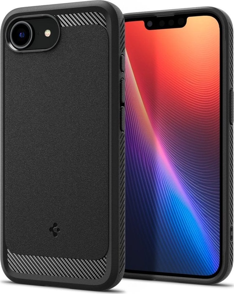 SPIGEN futerał RUGGED ARMOR MAG kompatybilny z MagSafe do IPHONE SE 4 matte black