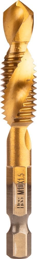 Wiertło gwintujące HSS TiN, M10x1,5 mm, Hex