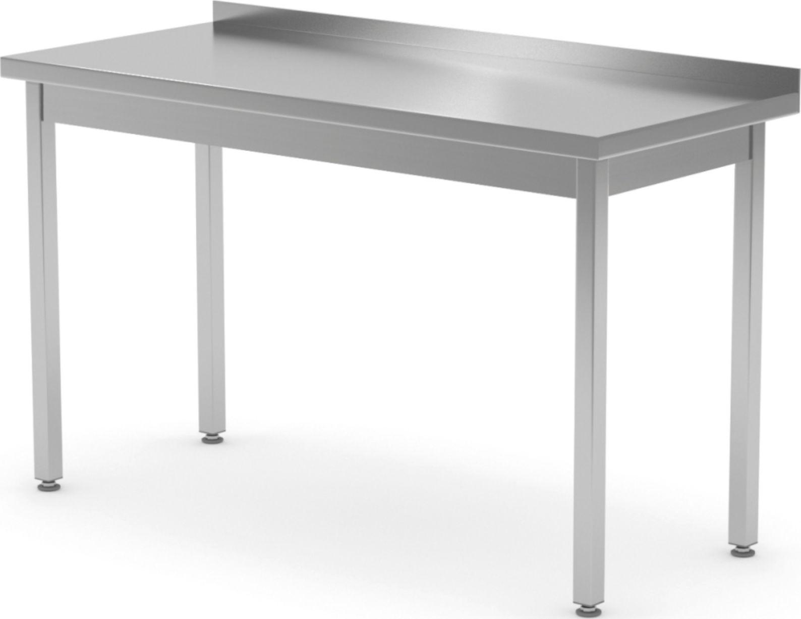 Hendi Stół blat roboczy stalowy przyścienny z rantem 140x70x85 cm - Hendi 812693 Stół blat roboczy stalowy przyścienny z rantem 140x70x85 cm - Hendi 8