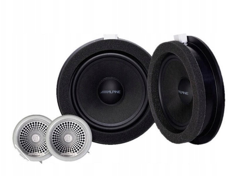 GŁOŚNIK SAM. ALPINE SPC-106TRA7 166MM ZESTAW FORD TRANSIT 7