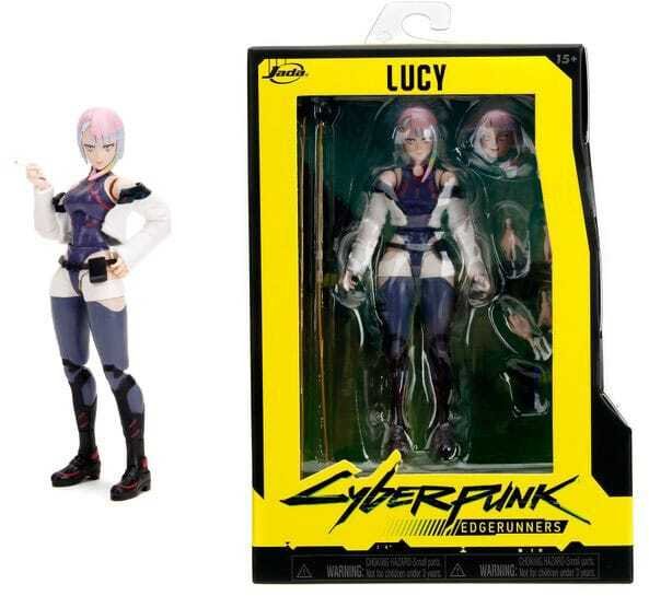 Lucy Cyberpunk: Edgerunners Diecast Mini Figurka 15 cm