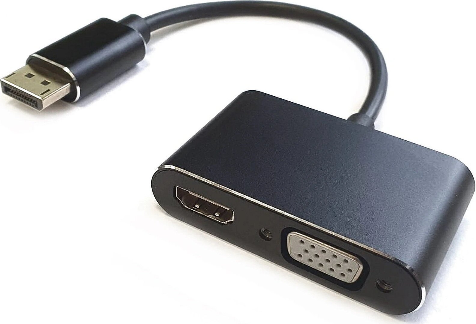 RoGer DisplayPort to HDMI + VGA Adapter v1.4 / 4K@30Hz