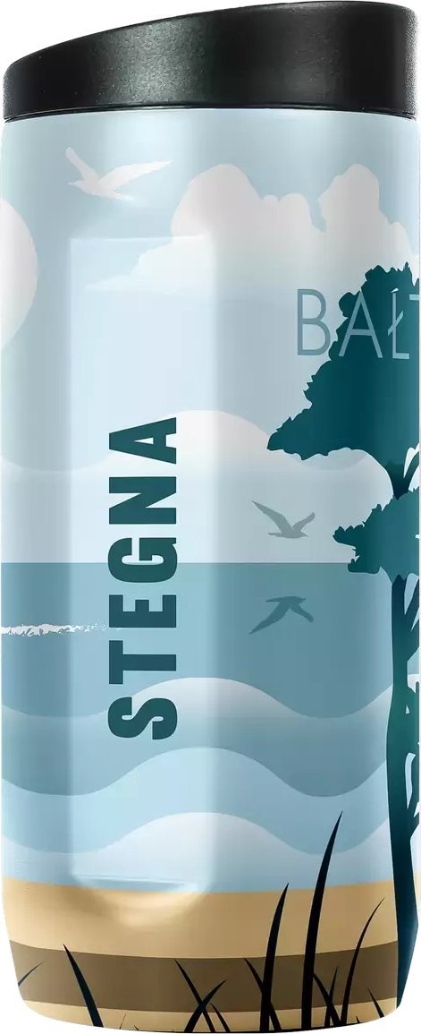 Dr.Bacty Kubek termiczny 2w1 Dr.Bacty Notus Stegna - biały