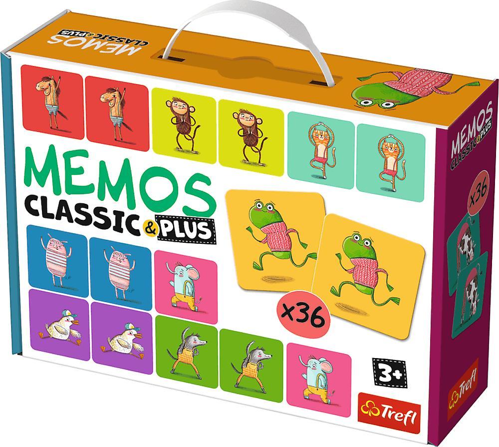 Trefl Memos classic&plus Ruch i dźwięk gra Trefl 02271