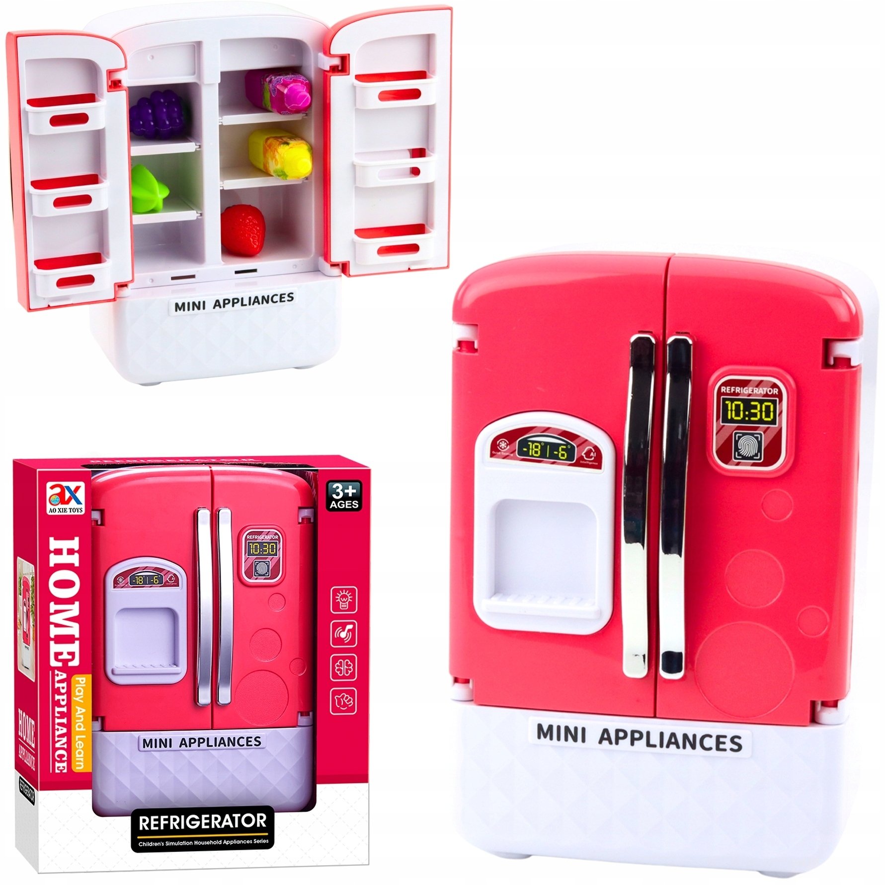 Łódówka ze światłem i dźwiękiem