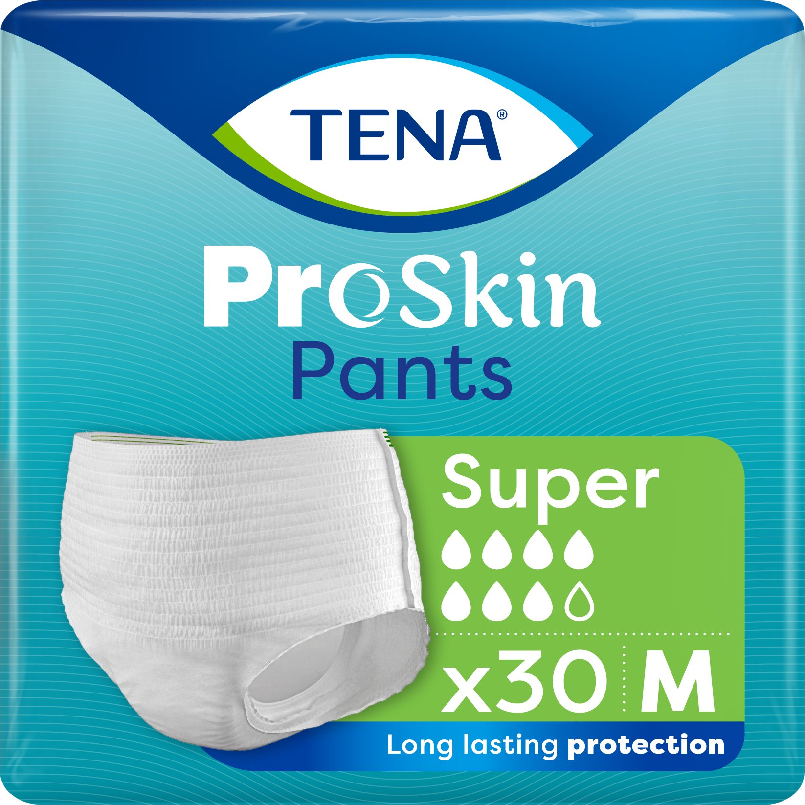 Tena Pants ProSkin Majtki chłonne super M, 30 sztuk
