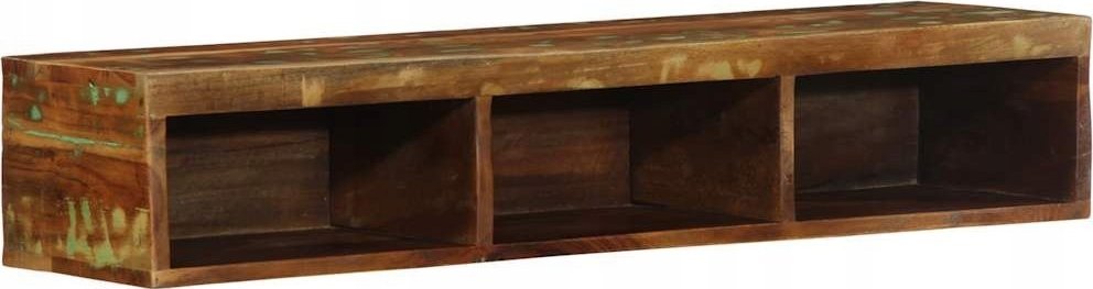 vidaXL vidaXL Ścienna szafka pod TV, 100x30x19 cm, lite drewno z odzysku