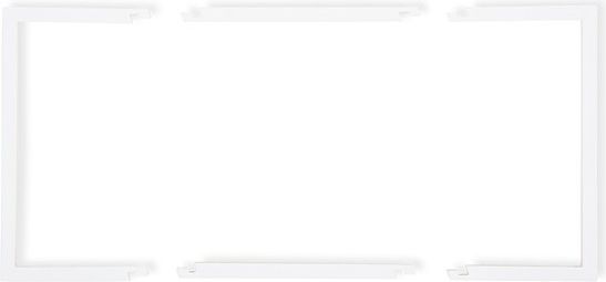 Karlik Deco ramka wypełniająca podwójna serii białe (DRW-2)