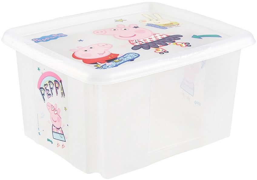 Michelin Pojemnik próżniowy 24L Karolina "Peppa Pig" 42 5x35 5x22 5cm przezroczysty 4052396081671