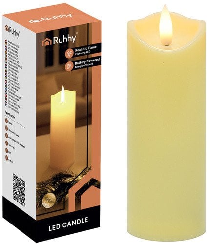Świeczka/wkład LED 15x5cm 1szt. Ruhhy 26719
