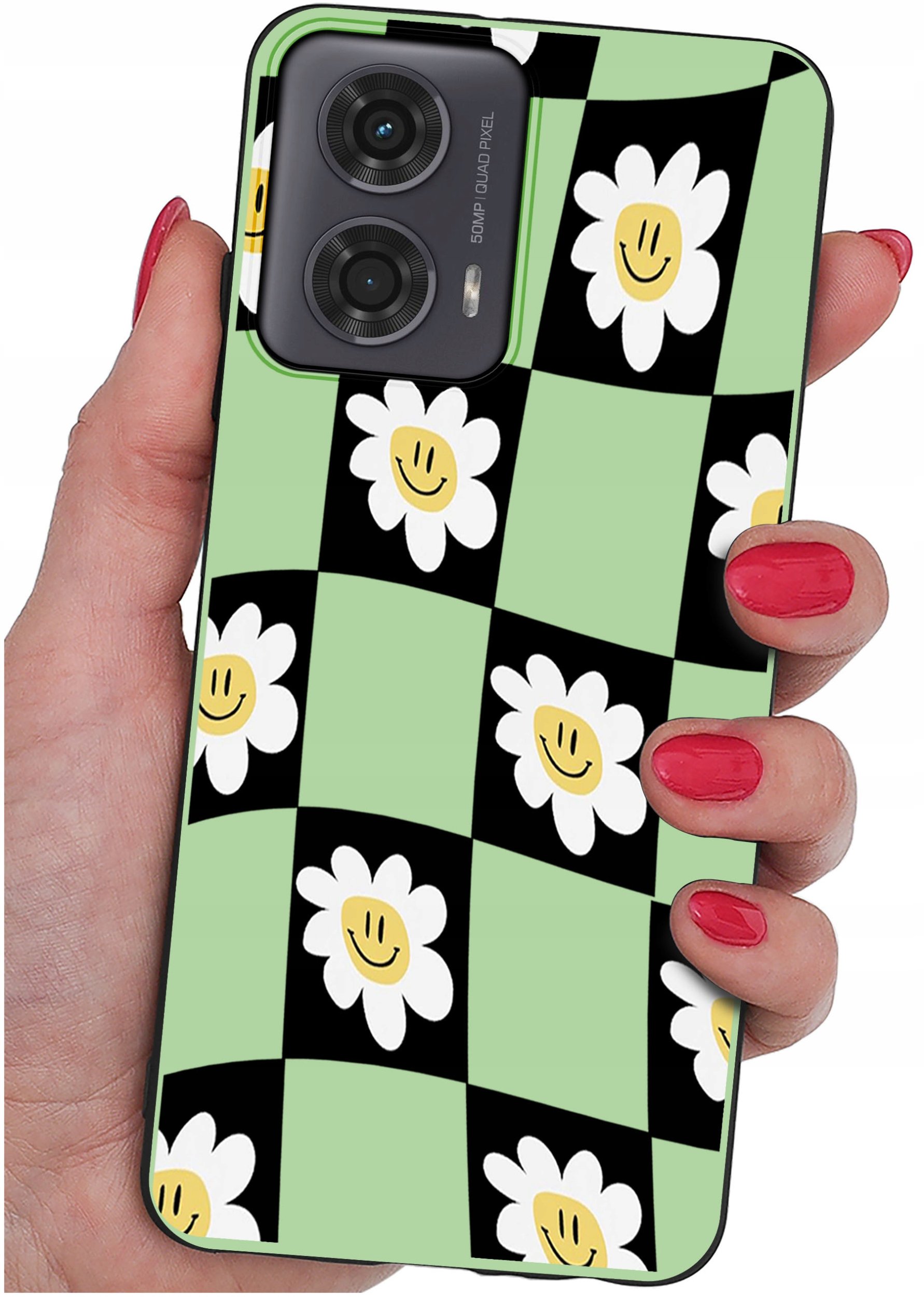 Etui do Motorola Moto G24 |G24 POWER |G04 |E14 WZORY |SILIKONOWE MATT SZKŁO