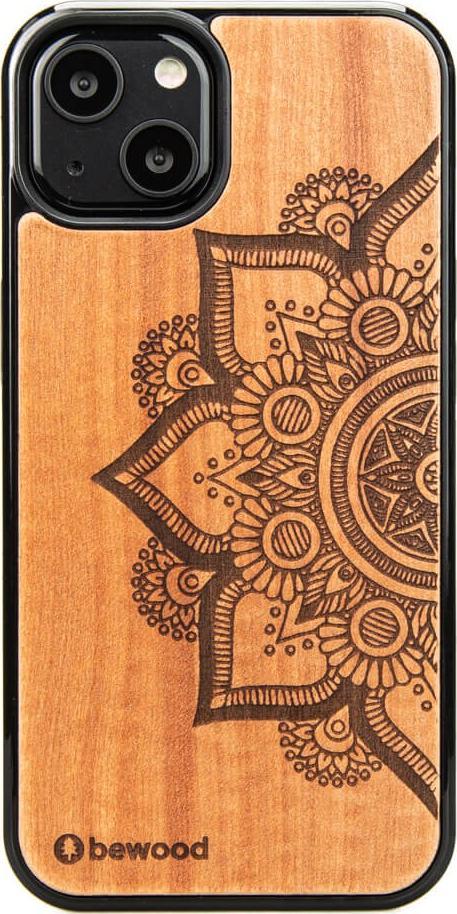BeWood Drewniane Etui iPhone 13 MANDALA JABŁOŃ