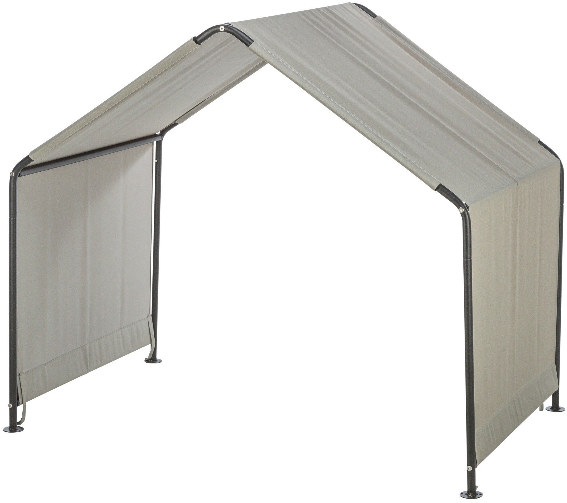 Trixie Zadaszenie dla psa, beżowe/czarne, 110 x 100 x 70 cm