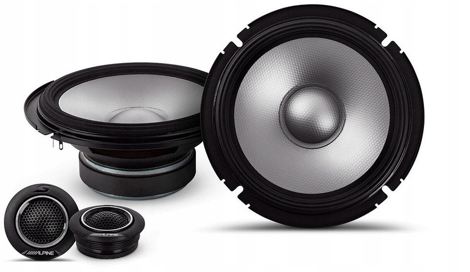 GŁOŚNIK SAM. ALPINE S2-S65C 165MM ZESTAW Hi-Res AUDIO
