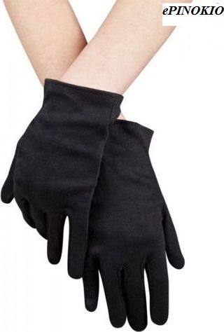 Aster Rękawiczki lata 20-te czarne uniw