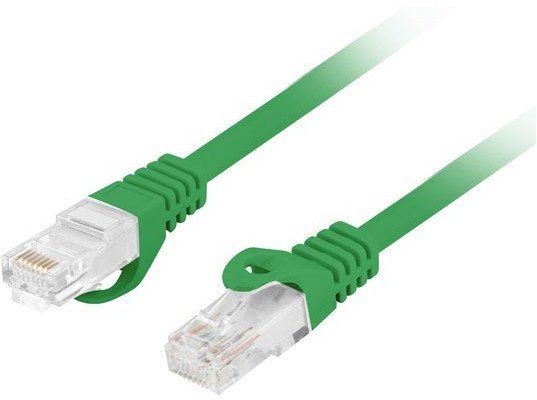 PATCHCORD KAT.6 UTP LSZH CU 5M ZIELONY FLUKE PASSED LANBERG