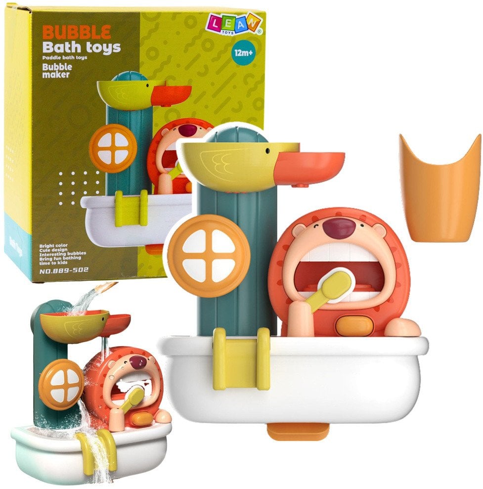 Zabawka Do Kąpieli Maszynka Do Robienia Piany Lew Kaczka