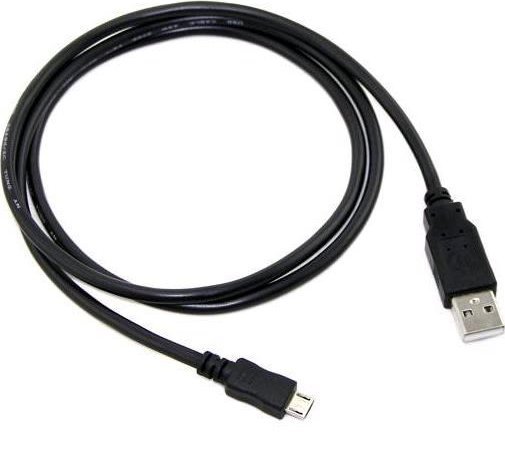 Kabel USB C-Tech USB-A - microUSB 1 m Czarny (CB-USB2M-10B)