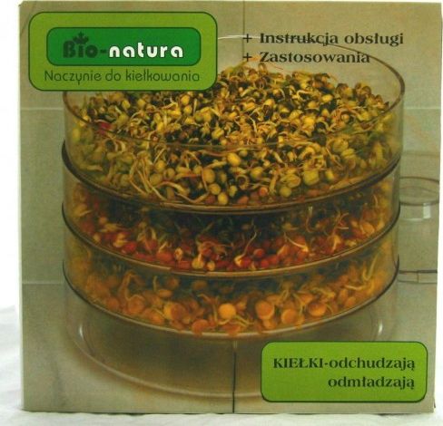 PLASTIKON Naczynie do kiełków - plastikon (BIO NATURA)