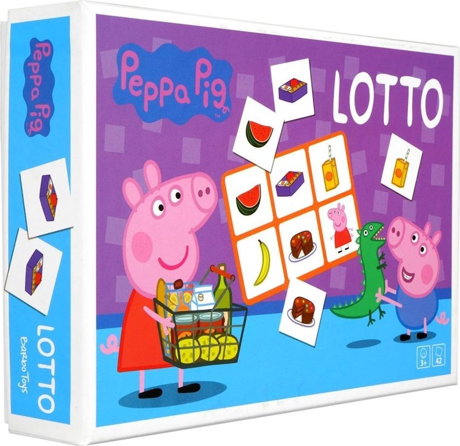 Lotto dla dzieci Świnka Peppa