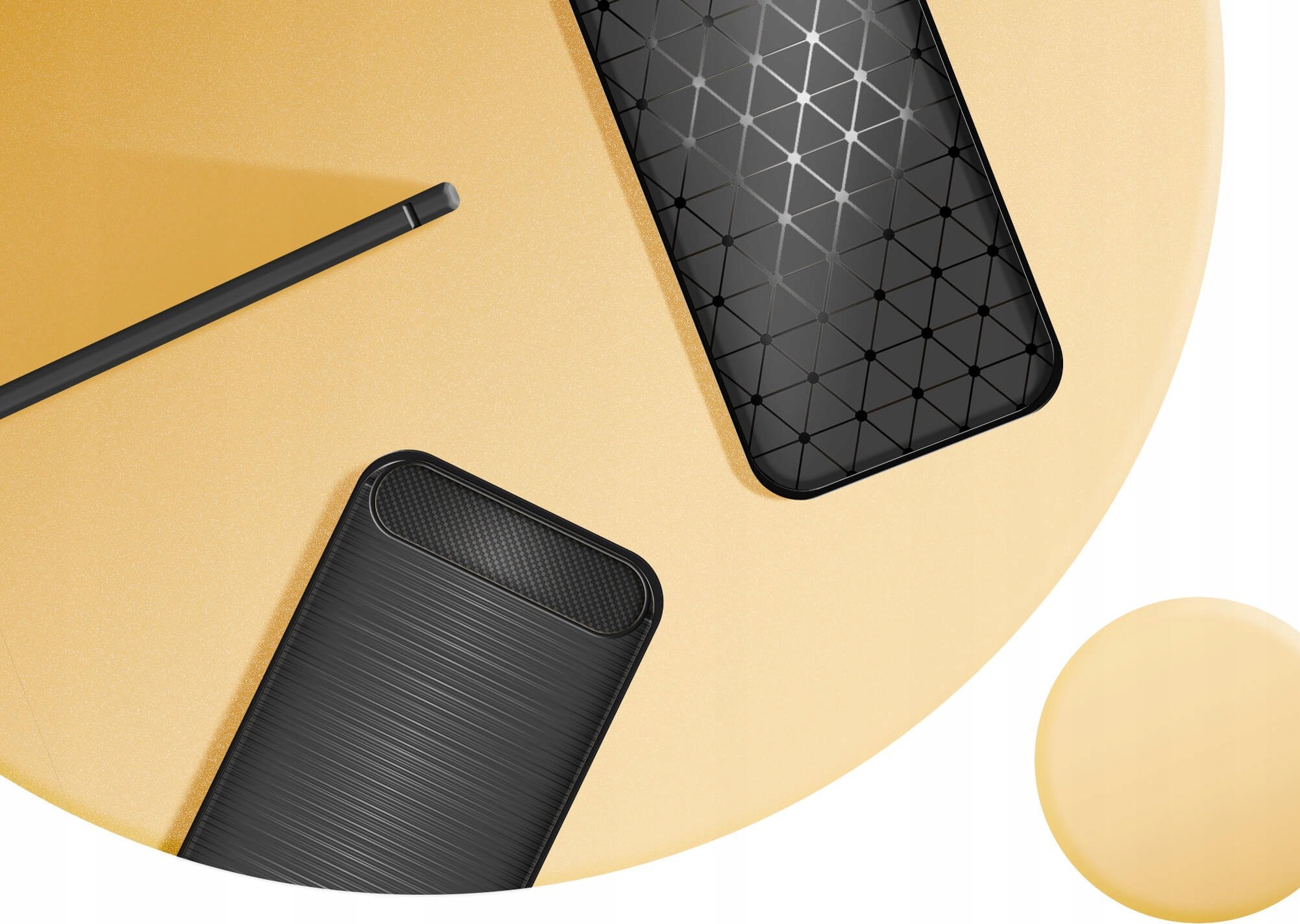 Hello Case ETUI DO MOTOROLA MOTO E13 | PANCERNE KARBON CASE CZARNE | OBUDOWA SZKŁO