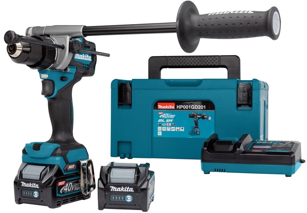 Wiertarko-wkrętarka Makita HP001GD201 40 V 2 x akumulator 2.5 Ah
