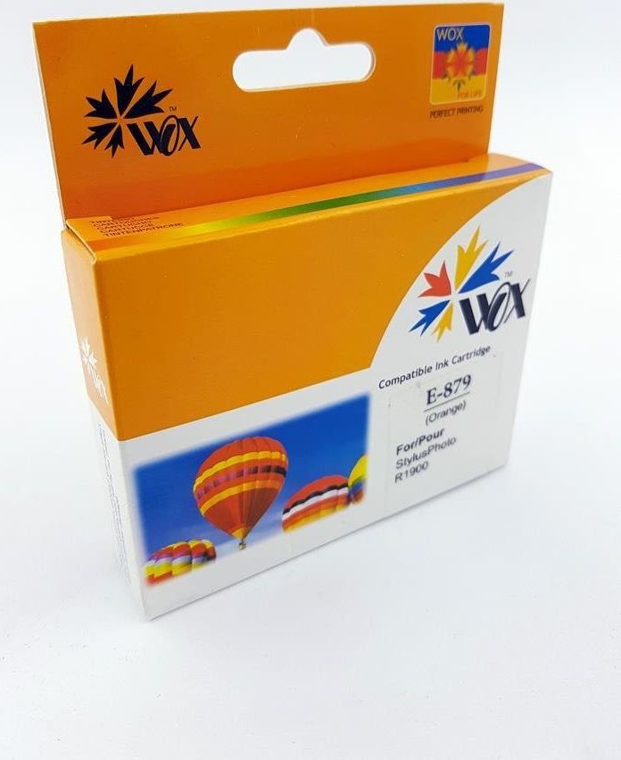 Tusz THI Zgodny Tusz Orange do EPSON Stylus Photo R1900 / T0879 C13T08794010 / Pomarańczowy / 21ml / zamiennik uniwersalny