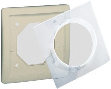 Kontakt-Simon Ramka hermetyczna pojedyncza BASIC MODUŁ z uszczelką beżowa - BMR1B/12
