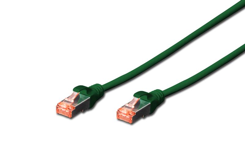 Digitus Patchcord CAT6, SFTP, 10m, zielony (DK-1644-100/G)