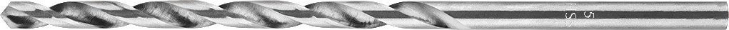 Wiertło Graphite do metalu HSS, DIN 340, przedłużane, 5 mm (54T995)