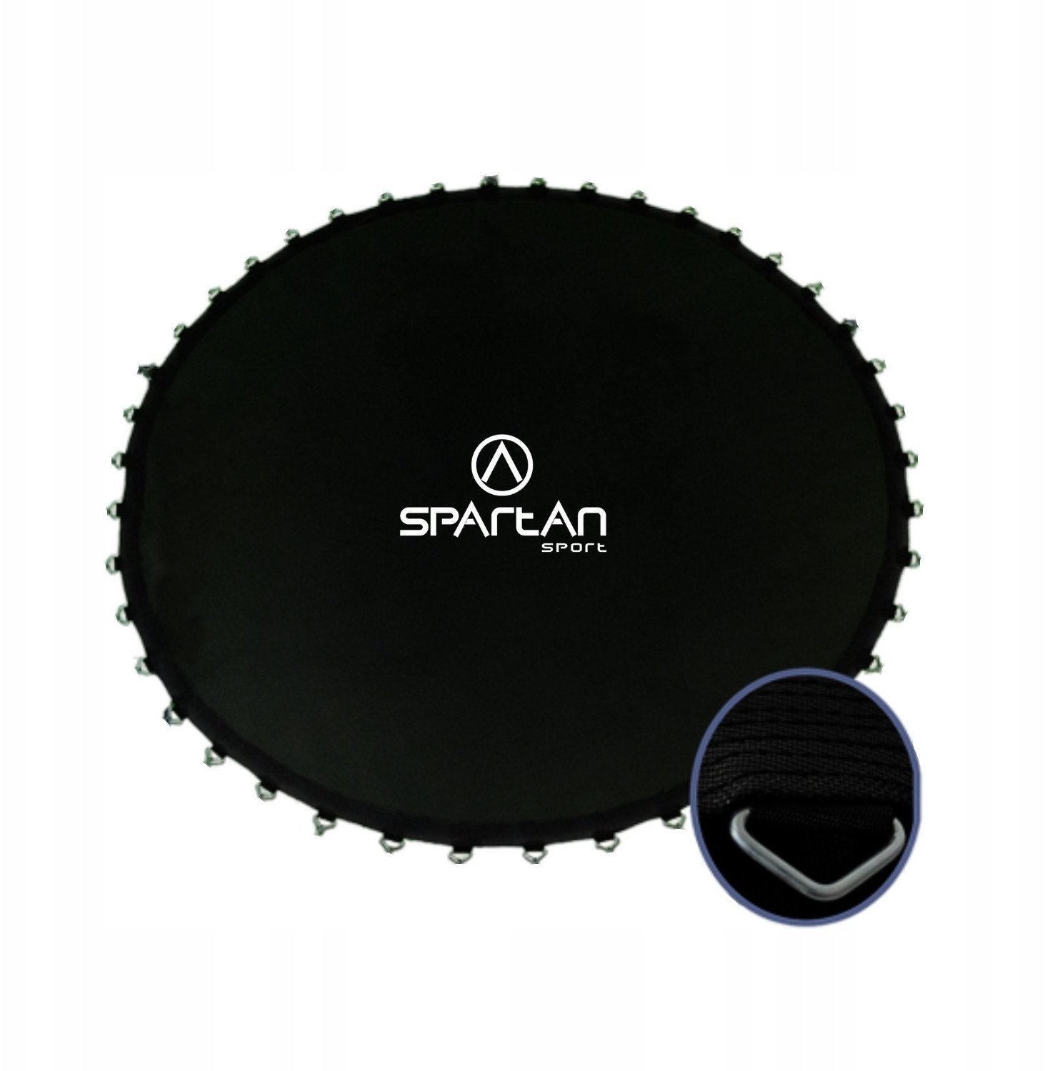 Mata do Trampoliny 250 cm Wymienna Mocna Solidna Trwała SPARTAN 55 Sprężyn