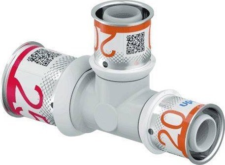 Uponor S-Press PLUS Trójnik redukcyjny PPSU 25-20-20 UPONOR 1039956