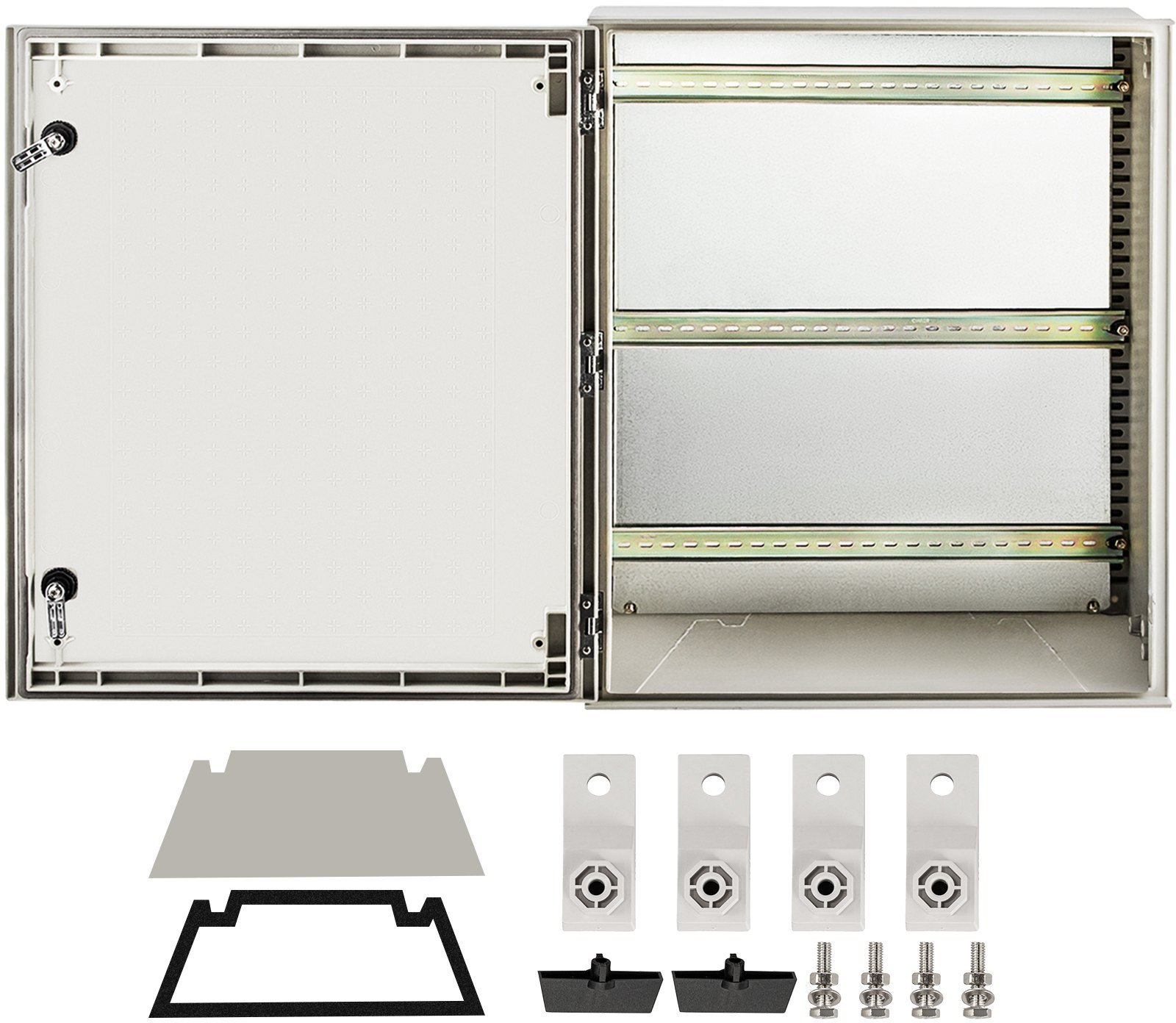 Skrzynka elektryczna rozdzielnia obudowa metalowa 60x50x23 cm włókno szklane