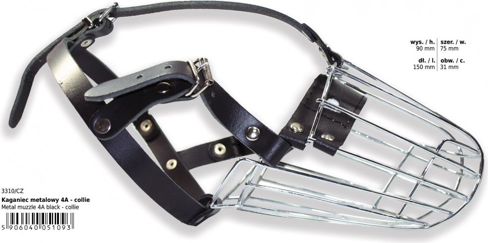Dino Kaganiec metalowy - 4a Collie