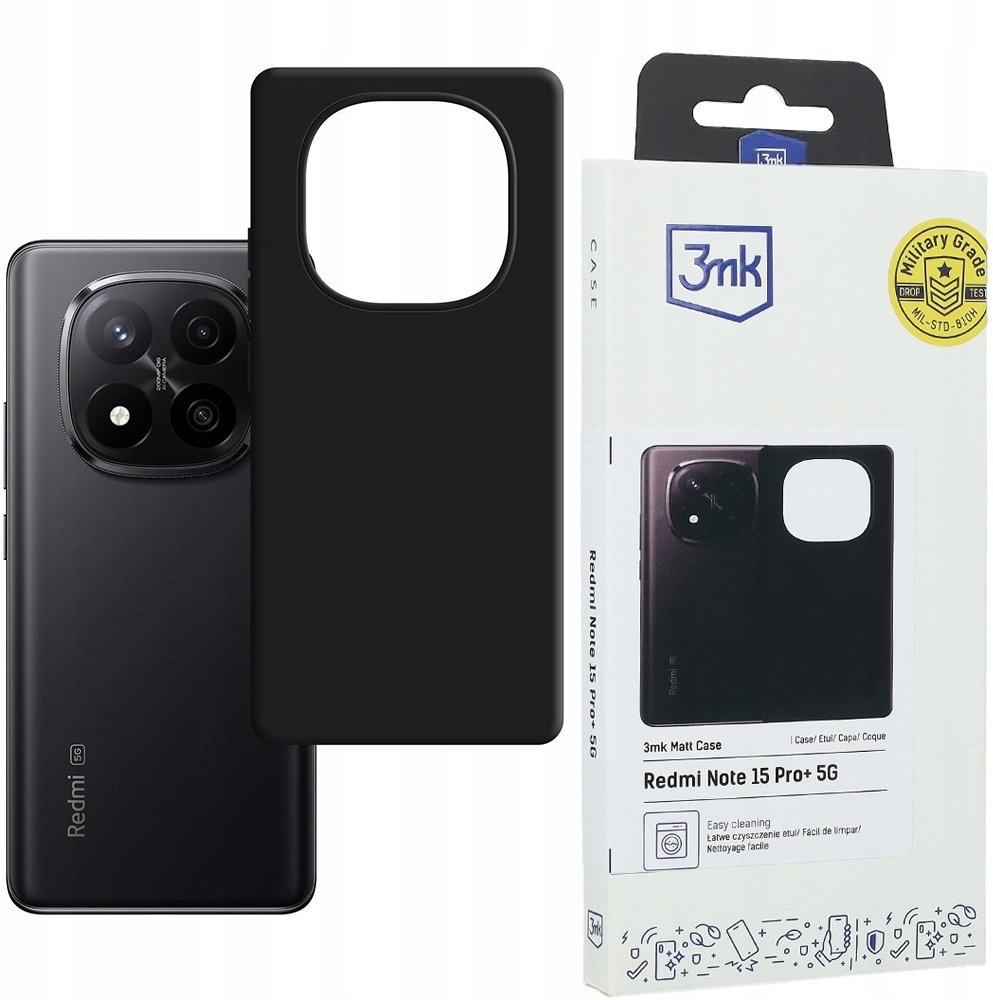 Redmi Note 15 Pro+ 5G - 3mk Matt Case