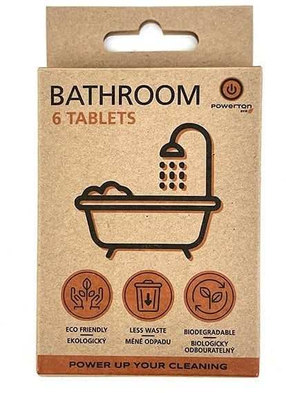Dedra Tabletki czyszczące Powerton Eco* 6 szt. (1,5 litra preparatu) łazienka