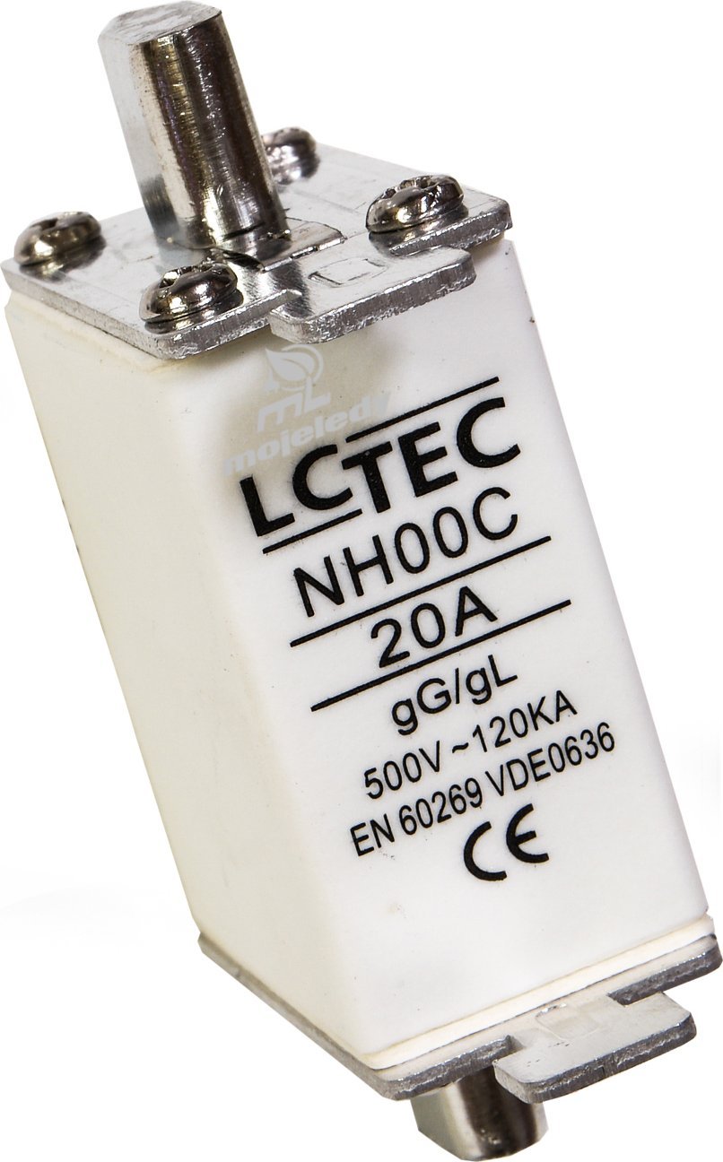 LCTec Wkładka bezpiecznikowa topkiowa BM WTN-00C/gG 20A