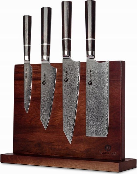 Blaumann Damasko plieno peilių rinkinys su stovu KAMAZAKI KZI002SET