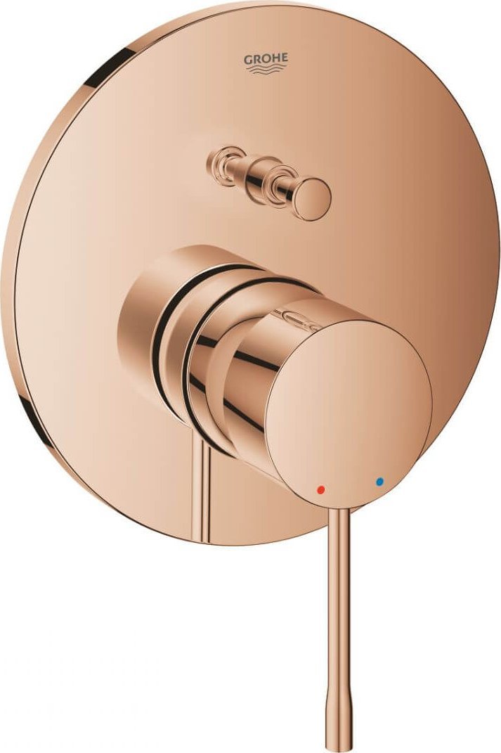 Bateria wannowa Grohe ścienne chrom (24058DA1)